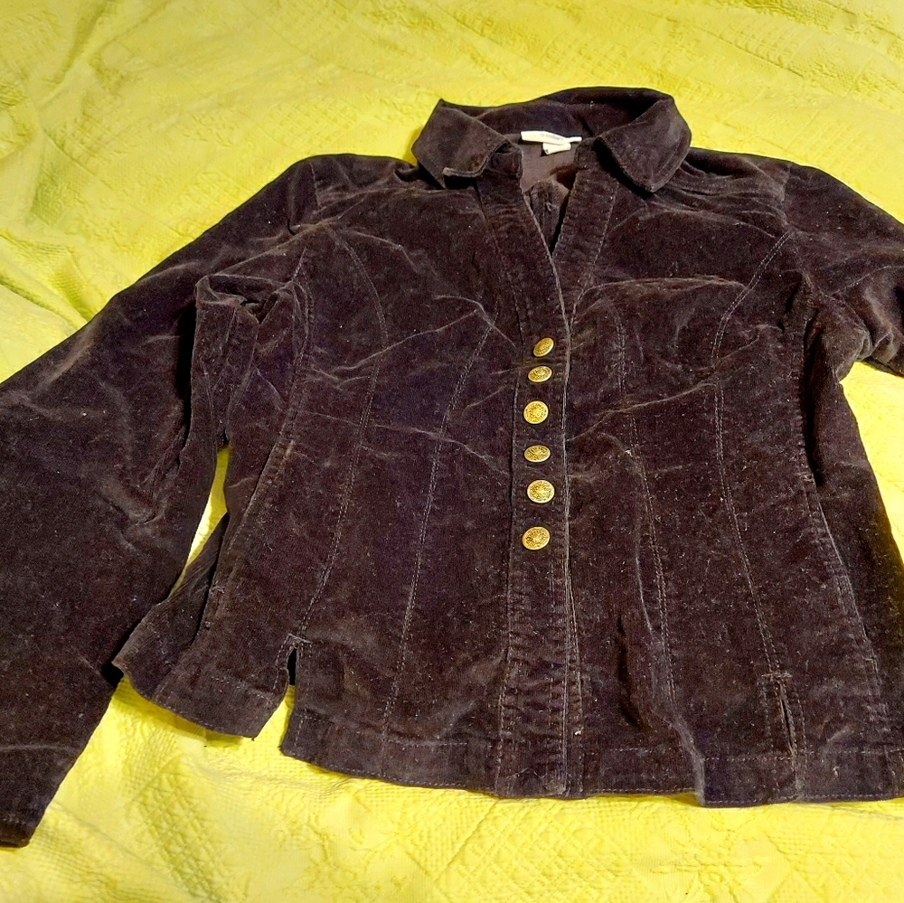 💜 Black Dressbarn jaket M